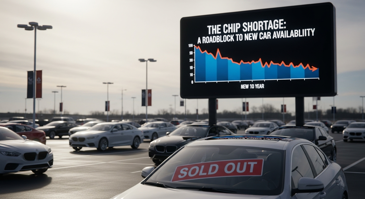 The Chip Shortage and Its Impact on New Car Availability