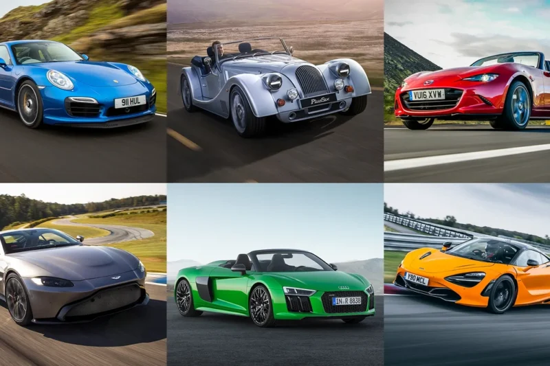 High-End Sports Cars with Carbon Fiber