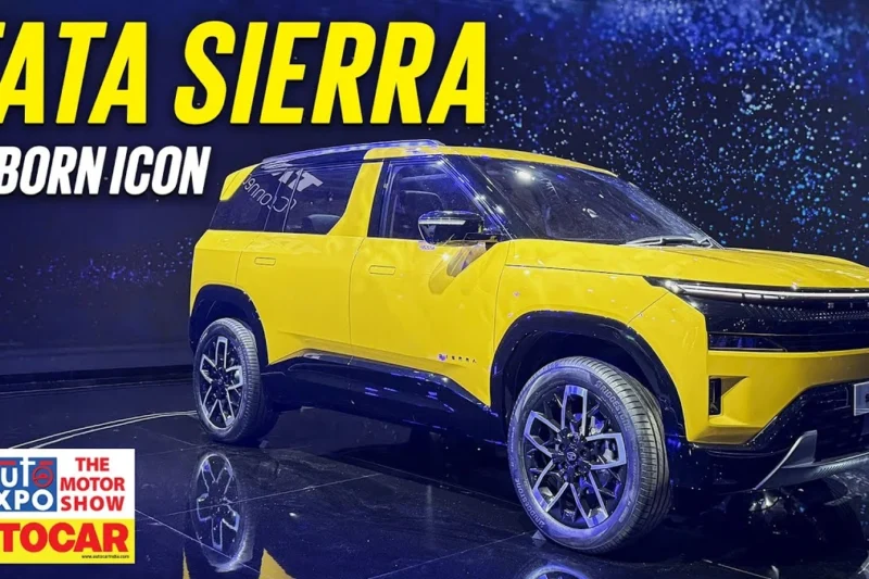 Tata Sierra revival | Bold design revealed, launching November 25